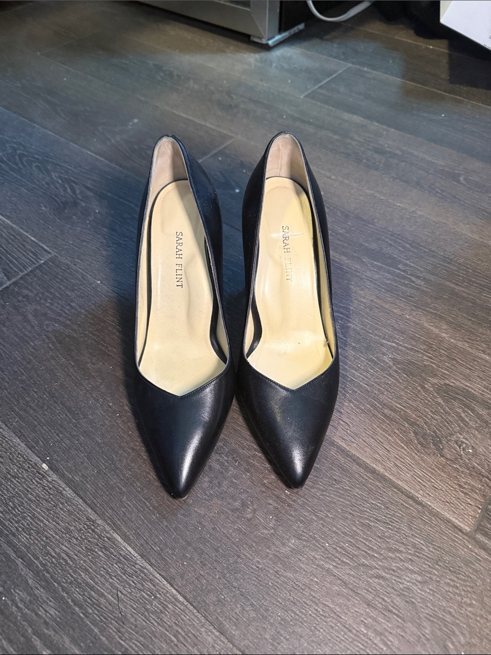 Sarah Flint Black Heels
